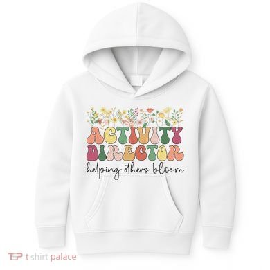 Groovy Activity Director Activity Professional Week Kids Hoodie
