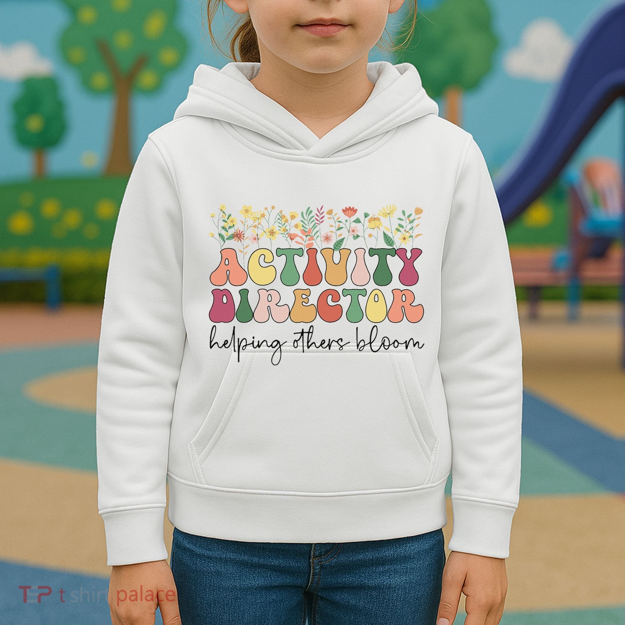 Groovy Activity Director Activity Professional Week Kids Hoodie