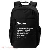 Groan A Deep Inarticulate Moaning Sound Heard After Dad Backpack thumb 0