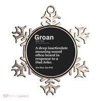 Groan A Deep Inarticulate Moaning Sound Heard After Dad Ornament thumb 0