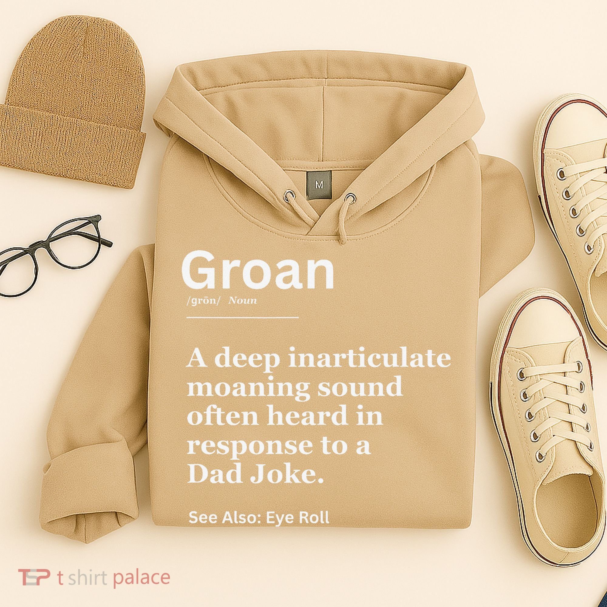 Groan A Deep Inarticulate Moaning Sound Heard After Dad Hoodie