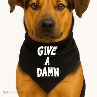 Give A Damn USA-Made Doggie Bandana thumb 1