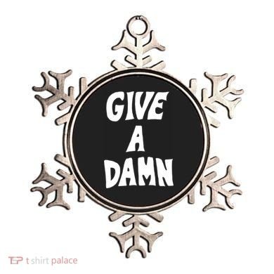Give A Damn Ornament