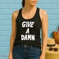Give A Damn Women's Tank Top thumb 2
