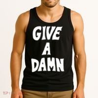 Give A Damn Tank Top thumb 3