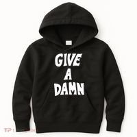 Give A Damn Kids Hoodie thumb 0