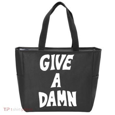 Give A Damn Tote Bag