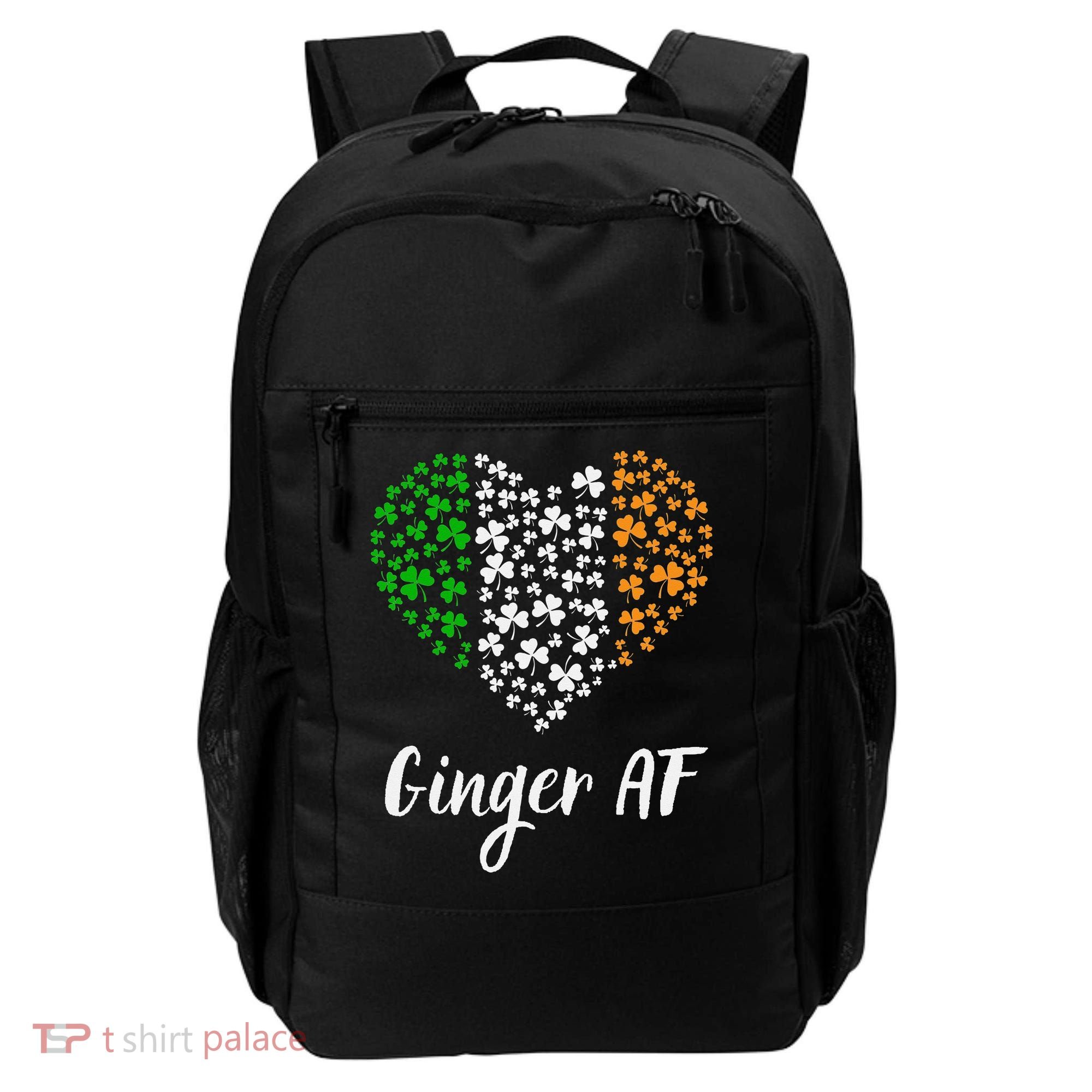 Ginger AF Drinking Redhead Irish St Patrick's Day Backpack