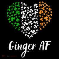 Ginger AF Drinking Redhead Irish St Patrick's Day Coaster thumb 2