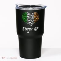 Ginger AF Drinking Redhead Irish St Patrick's Day Tumbler thumb 0