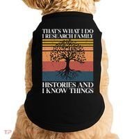 Genealogy Ancestry Dna Genealogist Family Tree Maker Doggie Tank thumb 0