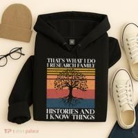 Genealogy Ancestry Dna Genealogist Family Tree Maker Hoodie thumb 4