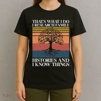 Genealogy Ancestry Dna Genealogist Family Tree Maker T-Shirt thumb 4