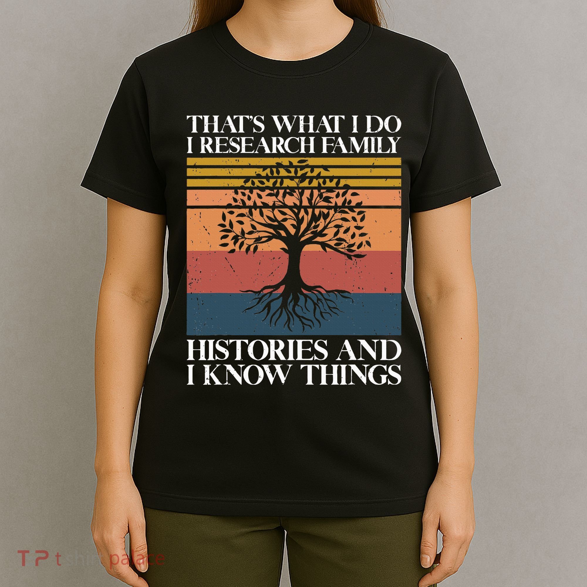 Genealogy Ancestry Dna Genealogist Family Tree Maker T-Shirt