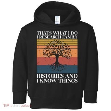 Genealogy Ancestry Dna Genealogist Family Tree Maker Toddler Hoodie