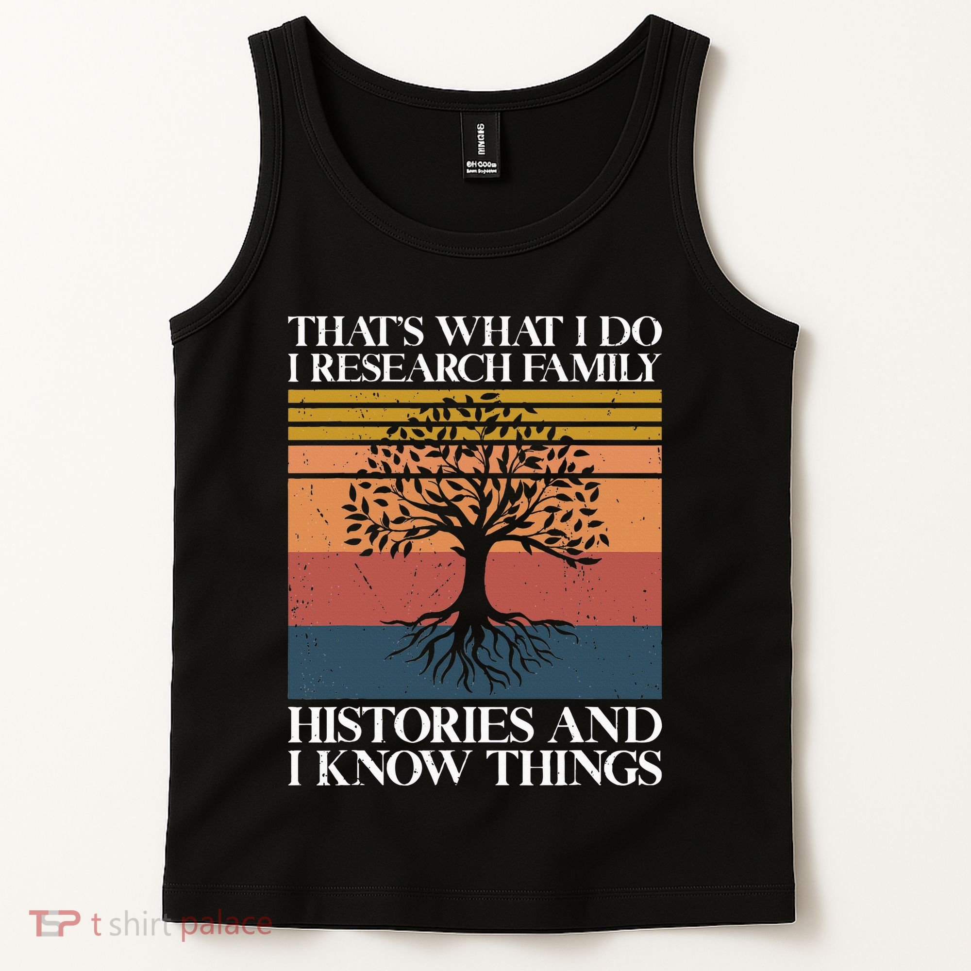 Genealogy Ancestry Dna Genealogist Family Tree Maker Tank Top