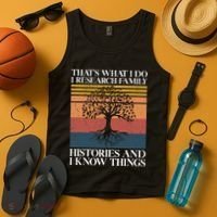 Genealogy Ancestry Dna Genealogist Family Tree Maker Tank Top thumb 4