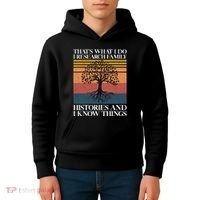 Genealogy Ancestry Dna Genealogist Family Tree Maker Kids Hoodie thumb 4