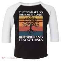 Genealogy Ancestry Dna Genealogist Family Tree Maker Toddler Fine Jersey T-Shirt thumb 0