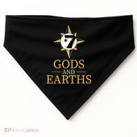 Gods And Earths Five Percent Nation Five Percenter USA-Made Doggie Bandana thumb 0