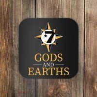Gods And Earths Five Percent Nation Five Percenter Coaster thumb 0