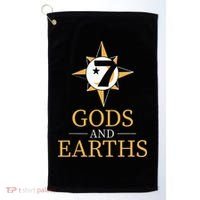 Gods And Earths Five Percent Nation Five Percenter Golf Towel thumb 0