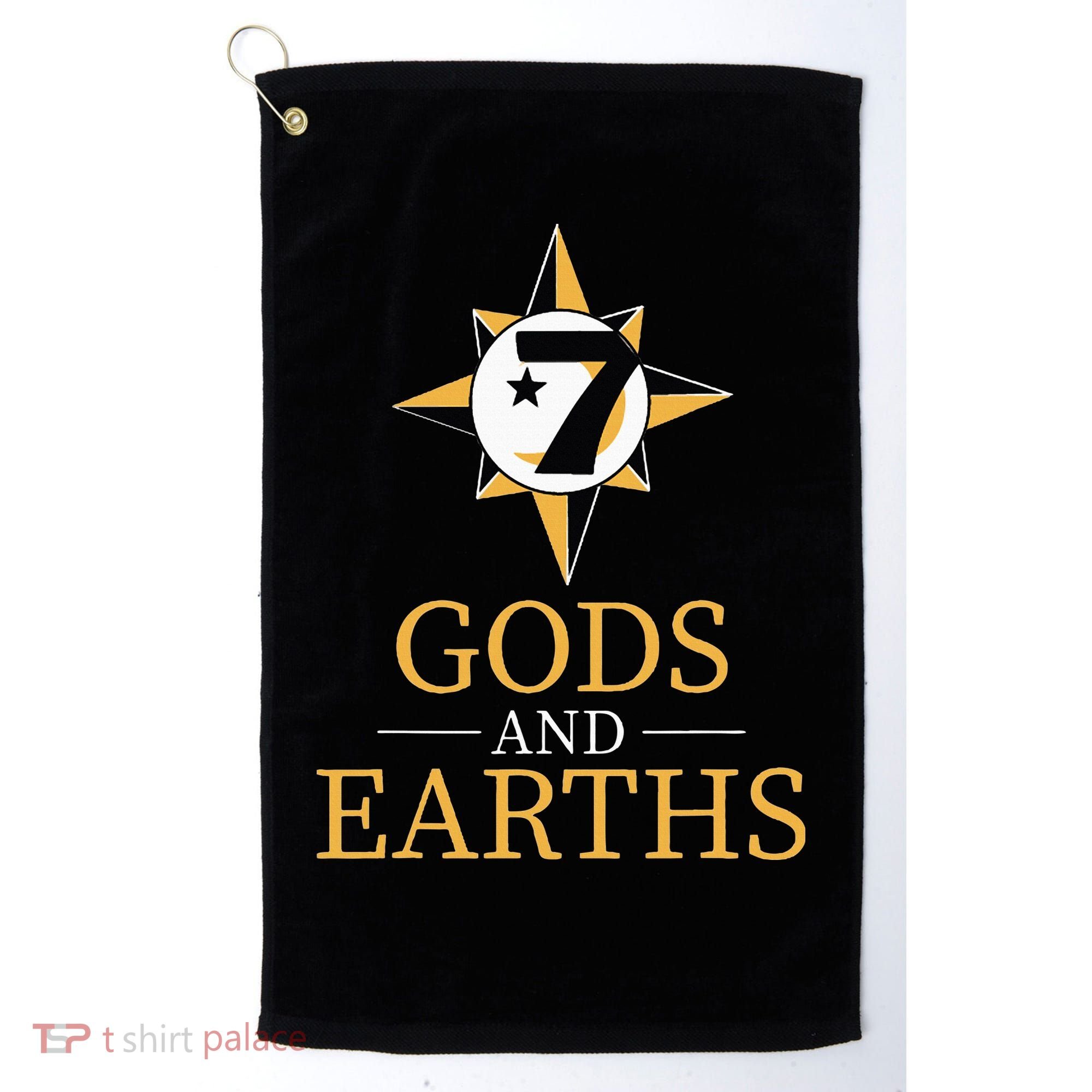 Gods And Earths Five Percent Nation Five Percenter Golf Towel