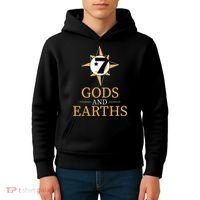 Gods And Earths Five Percent Nation Five Percenter Kids Hoodie thumb 4