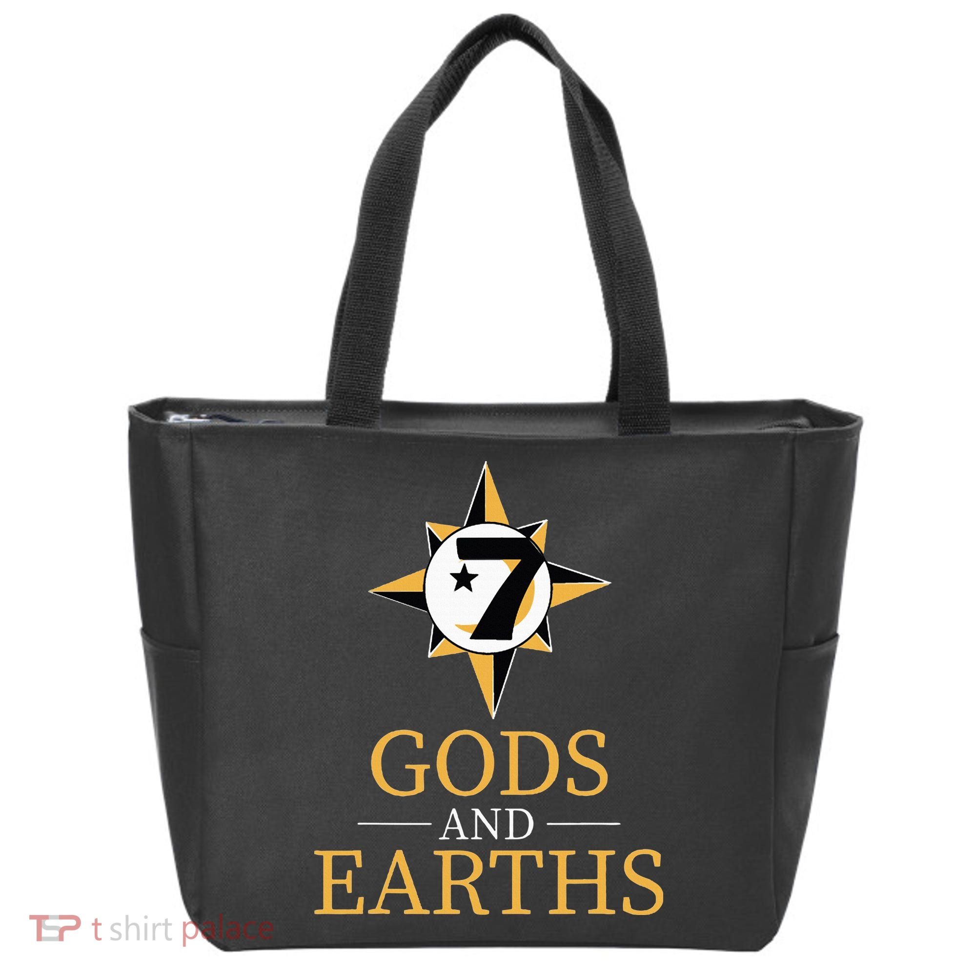 Gods And Earths Five Percent Nation Five Percenter Tote Bag