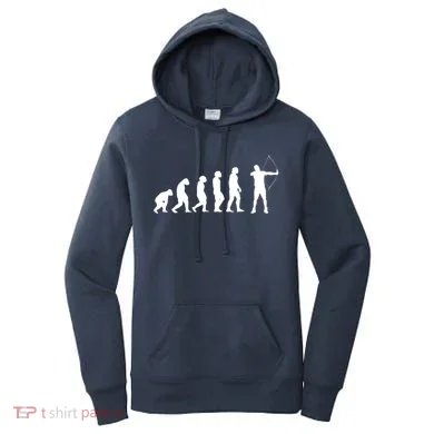Great Archery Evolution Gift Bow And Arrow Women's Hoodie