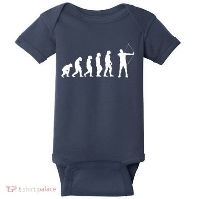 Great Archery Evolution Gift Bow And Arrow Baby Bodysuit