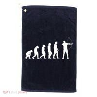 Great Archery Evolution Gift Bow And Arrow Golf Towel thumb 0