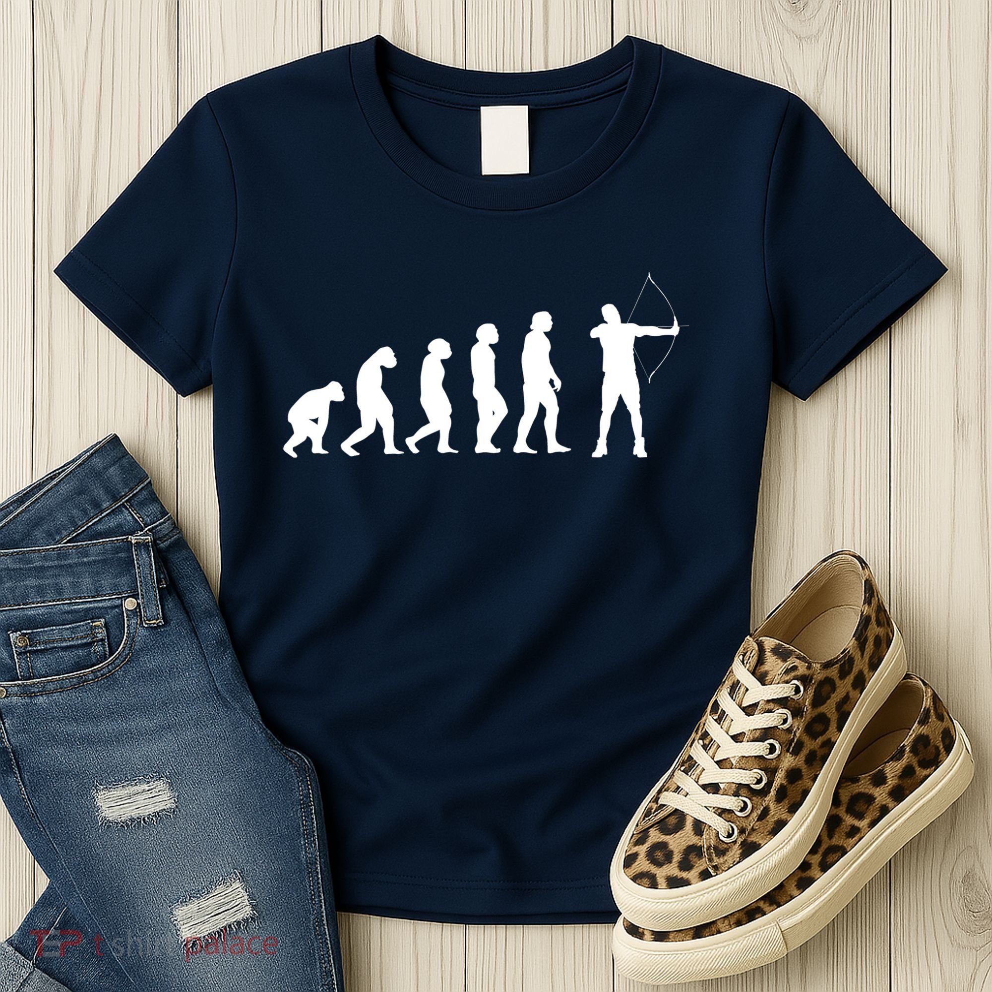 Great Archery Evolution Gift Bow And Arrow Women's T-Shirt