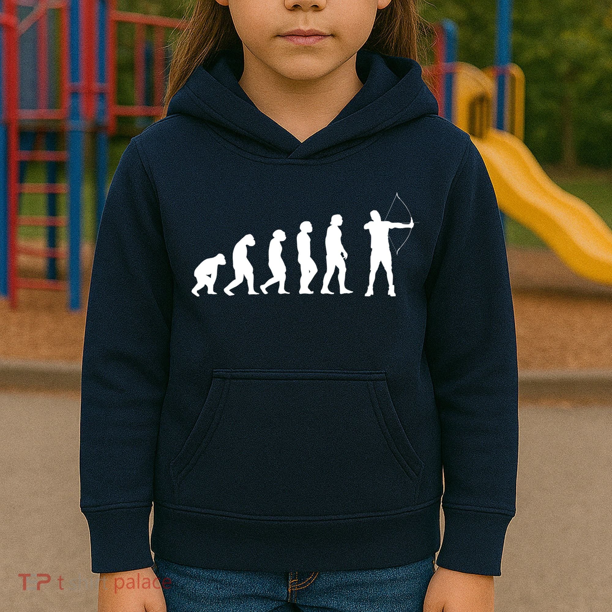 Great Archery Evolution Gift Bow And Arrow Kids Hoodie