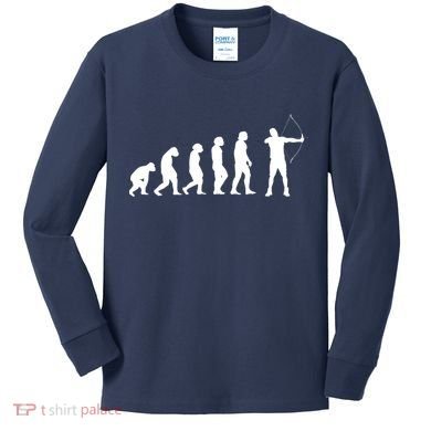 Great Archery Evolution Gift Bow And Arrow Kids Long Sleeve Shirt