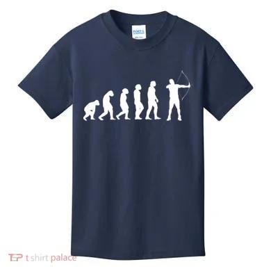 Great Archery Evolution Gift Bow And Arrow Kids T-Shirt