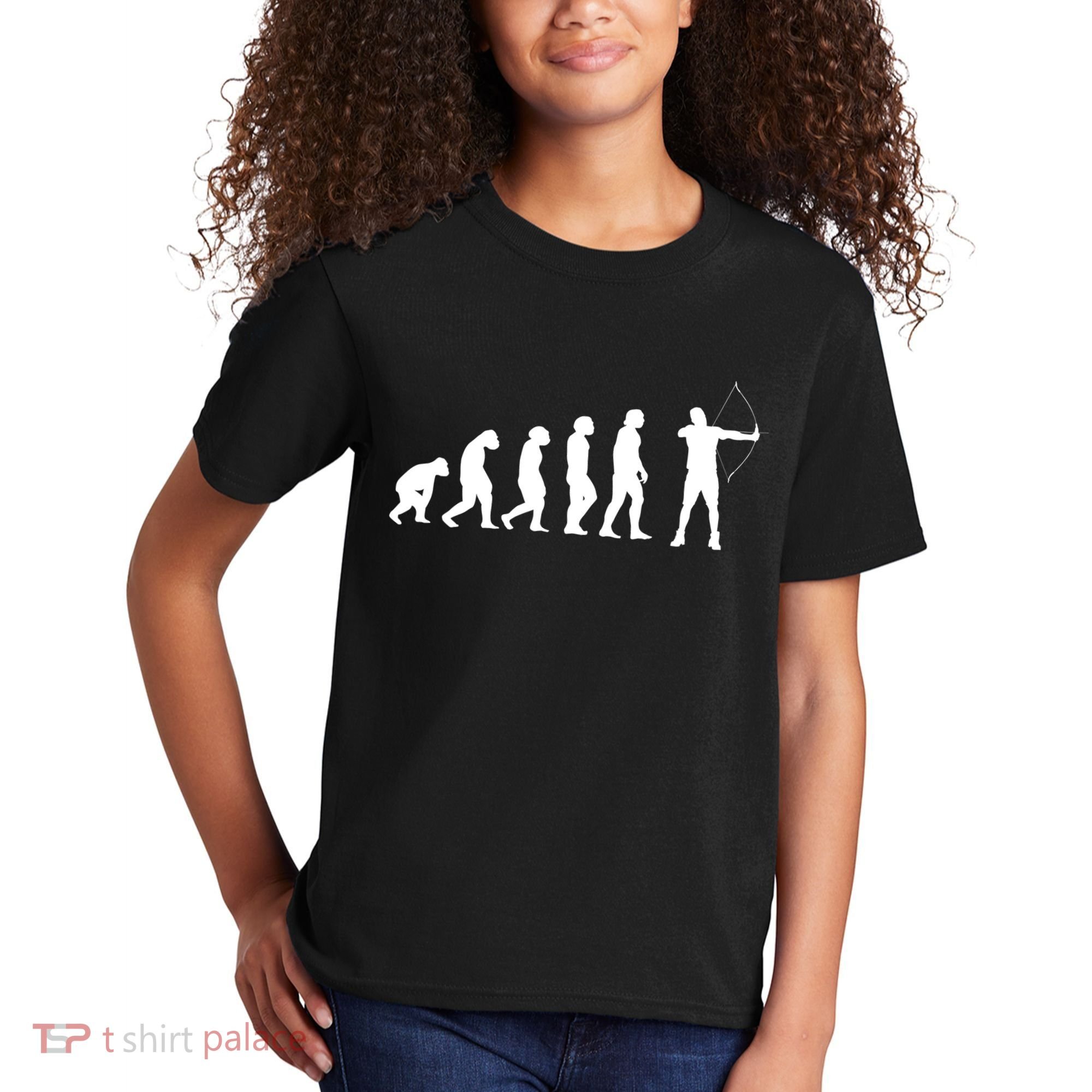Great Archery Evolution Gift Bow And Arrow Kids T-Shirt
