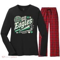 Go Ahead Eagles Women's Long Sleeve Flannel Pajama Set  thumb 0