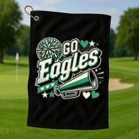 Go Ahead Eagles Golf Towel thumb 1
