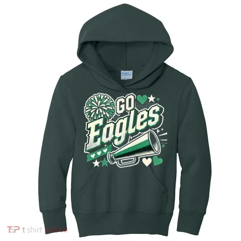 Go Ahead Eagles Kids Hoodie in the selected color