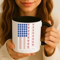 Golf American Flag Golfing Gift For Father's Day Coffee Mug thumb 3