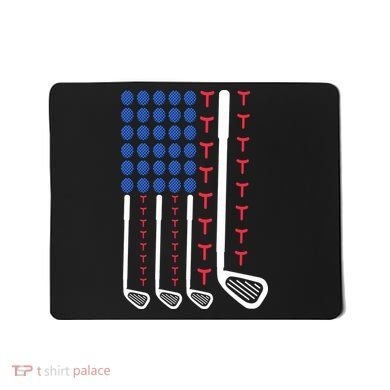 Golf American Flag Golfing Gift For Father's Day Mousepad
