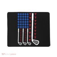 Golf American Flag Golfing Gift For Father's Day Mousepad thumb 0