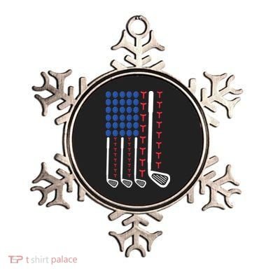 Golf American Flag Golfing Gift For Father's Day Ornament