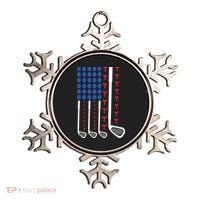 Golf American Flag Golfing Gift For Father's Day Ornament thumb 0