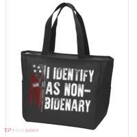Gun American Flag I Identify As Non Bidenary Tote Bag thumb 3