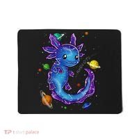Galaxy Axolotl Funny Goth Space purple blue Japan Mousepad thumb 0