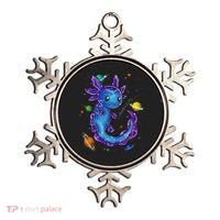 Galaxy Axolotl Funny Goth Space purple blue Japan Ornament thumb 0
