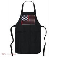 Golf American Flag Golf Player Lover Golfing Golfer Apron thumb 0