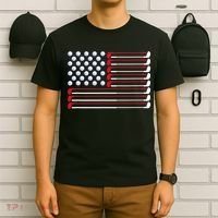 Golf American Flag Golf Player Lover Golfing Golfer T-Shirt thumb 6